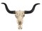 Huge Wall Hanging Longhorn Cow Skull 27in Wide Resin Long Horn Steer Wall Decor